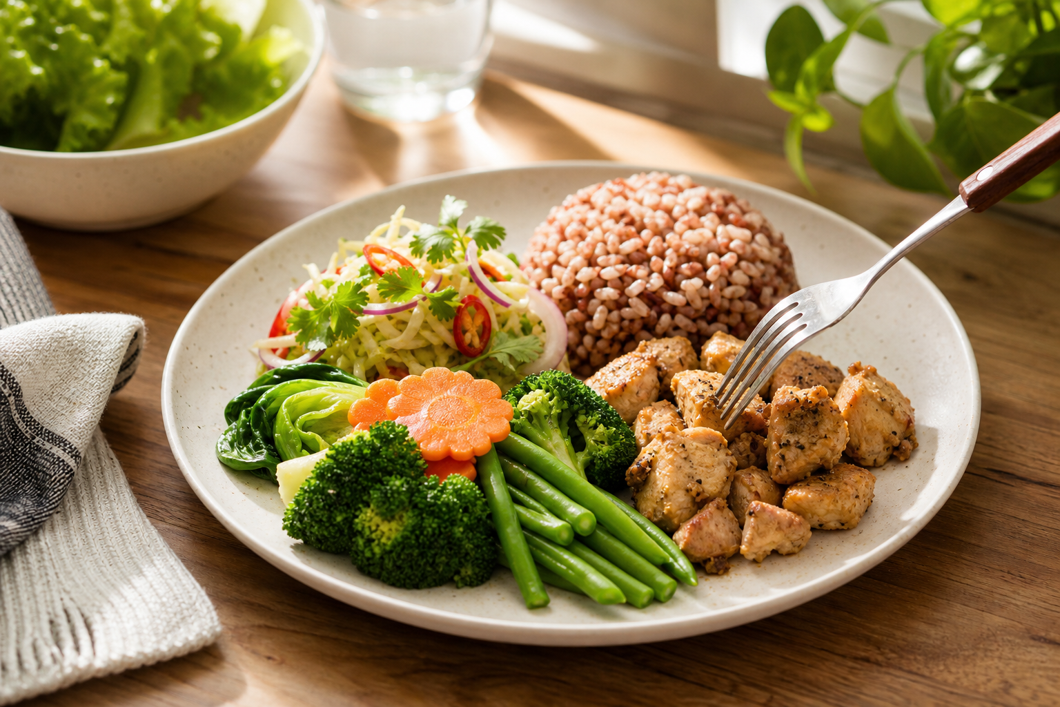 กินอะไรก่อนดี? Meal sequencing ช่วยคุมน้ำตาลหลังมื้อได้ไหม? — แยกให้ชัด |